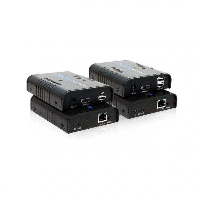 KVM اکستندر HDMI لنکنگ مدل LKV373KVM (HDMI به همراه موس وکیبورد USB ...