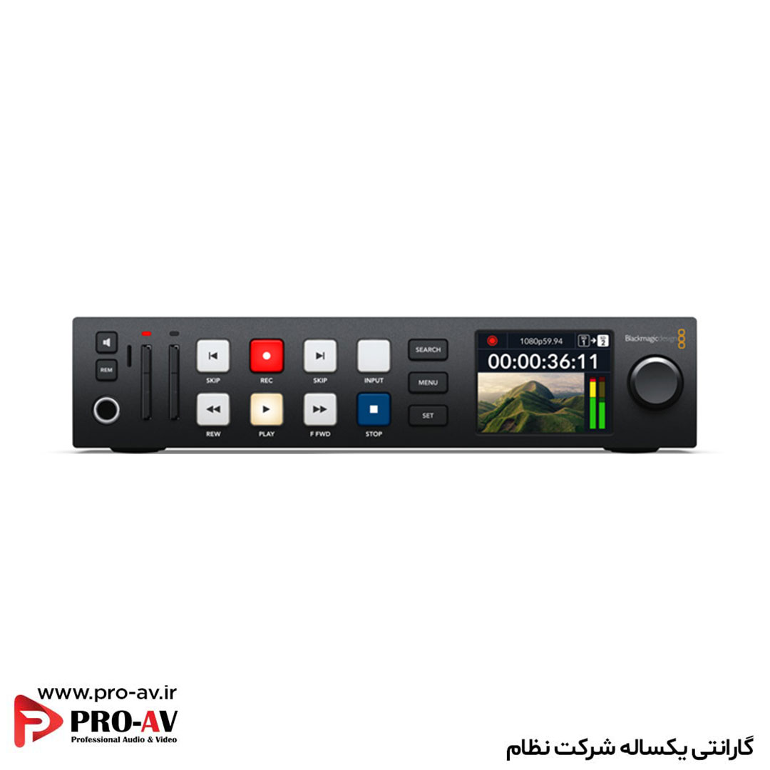 ضبط‌کننده تصویر HyperDeck Studio HD Plus
